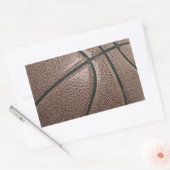 Basketball Rechthoekige Sticker (Envelop)