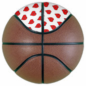 Basketball Red Hearts Love Basketbal (Rechts)