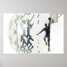 Basketball Refraction poster