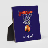 Basketball Replace with Your Name Fotoplaat (Voorkant)