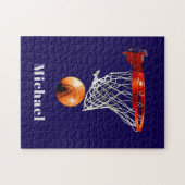 Basketball Replace with Your Name Legpuzzel (Horizontaal)