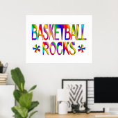 BASKETBALL ROCKS POSTER (Thuiskantoor)