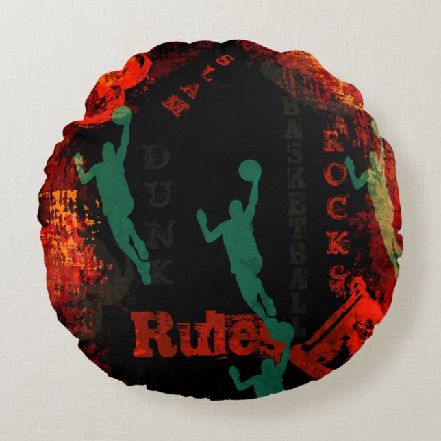 BASKETBALL ROND KUSSEN (Voorkant)