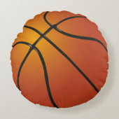 Basketball Rond Kussen (Voorkant)
