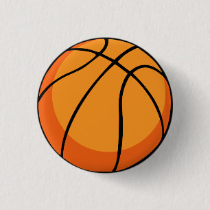 Basketball Ronde Button 3,2 Cm
