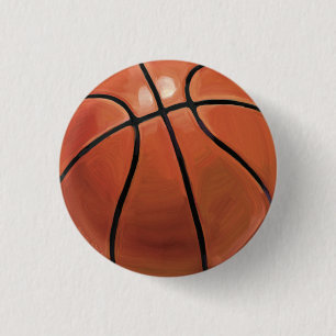 Basketball Ronde Button 3,2 Cm
