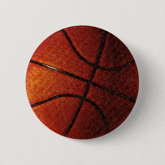 Basketball Ronde Button 5,7 Cm (Voorkant)