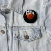 Basketball Ronde Button 5,7 Cm (In situ)