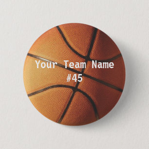 Basketball Ronde Button 5,7 Cm
