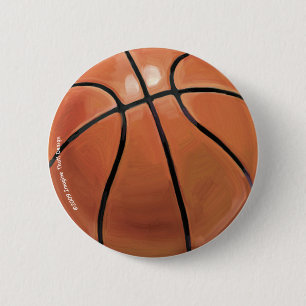Basketball Ronde Button 5,7 Cm