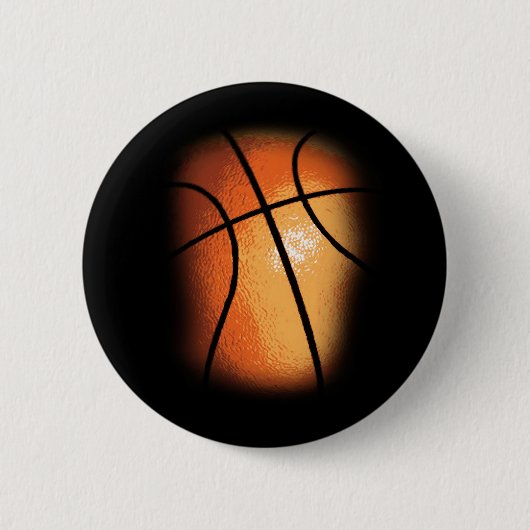 Basketball Ronde Button 5,7 Cm (Voorkant)