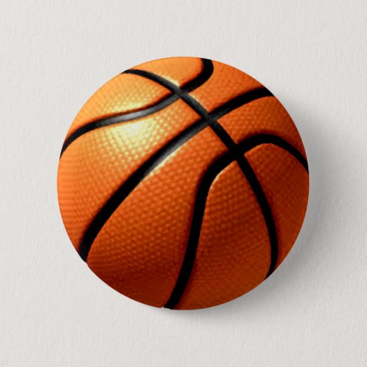 Basketball Ronde Button 5,7 Cm (Voorkant)
