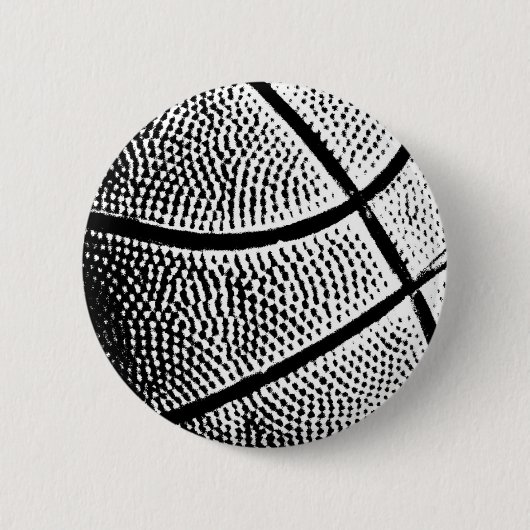Basketball Ronde Button 5,7 Cm (Voorkant)
