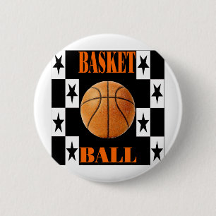 Basketball Ronde Button 5,7 Cm