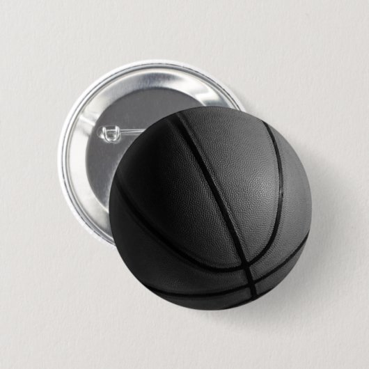Basketball Ronde Button 5,7 Cm (Voorkant /achterkant)