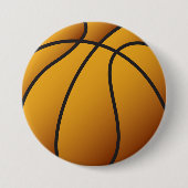 Basketball Ronde Button 7,6 Cm (Voorkant)