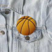 Basketball Ronde Button 7,6 Cm (In situ)