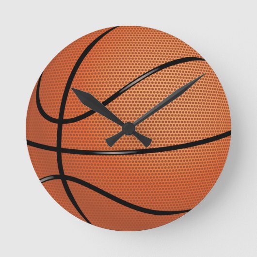 Basketball Ronde Klok (Voorkant)