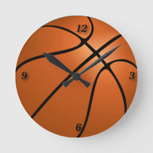 Basketball Ronde Klok