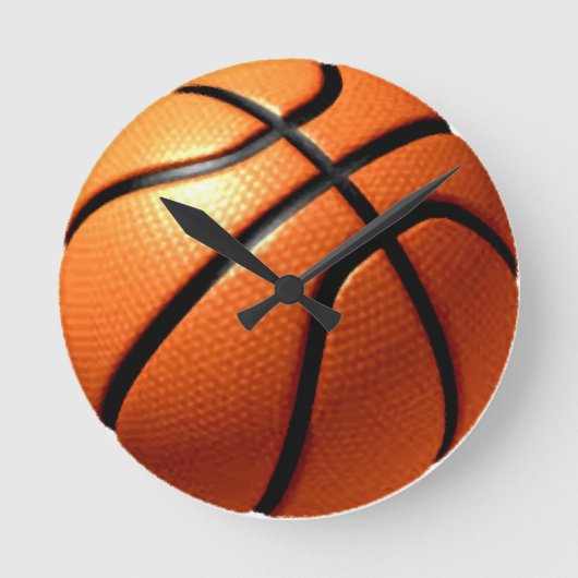 Basketball Ronde Klok (Voorkant)