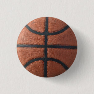 Basketball Round Ronde Button 3,2 Cm