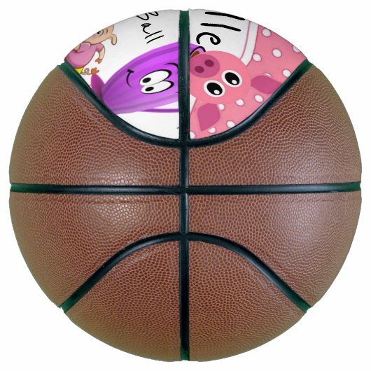 Basketball Roze Mokken Basketbal (Rechts)