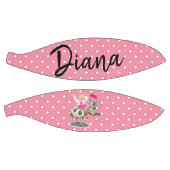 Basketball Roze poot Koe Roze harten Basketbal (Panelen)