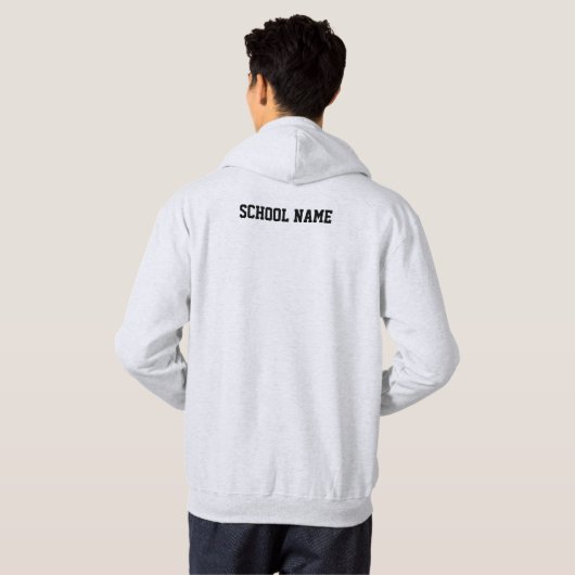 Basketball - School Spirit Hoodie (Achterkant volledig)