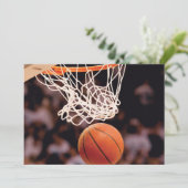 Basketball Scoring Aankondiging (Staand voorkant)