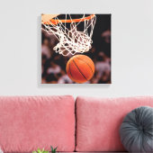 Basketball Scoring Canvas Afdruk (Insitu (Woonkamer))