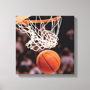 Basketball Scoring Canvas Afdruk