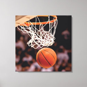 Basketball Scoring Canvas Afdruk