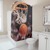 Basketball Scoring Douchegordijn (In situ)