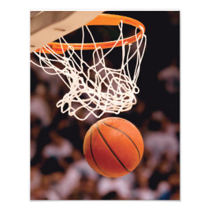 Basketball Scoring Foto Afdruk