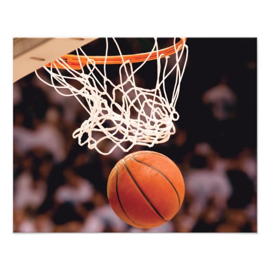 Basketball Scoring Foto Afdruk (Voorkant)