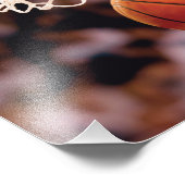 Basketball Scoring Foto Afdruk (Hoek)