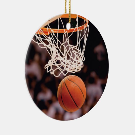 Basketball Scoring Keramisch Ornament (Rechts)