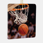 Basketball Scoring Keramisch Ornament (Rechts)