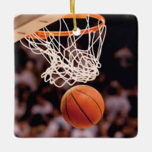 Basketball Scoring Keramisch Ornament