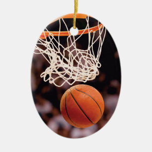 Basketball Scoring Keramisch Ornament
