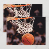 Basketball Scoring Notitiekaartje (Voorkant / Achterkant)