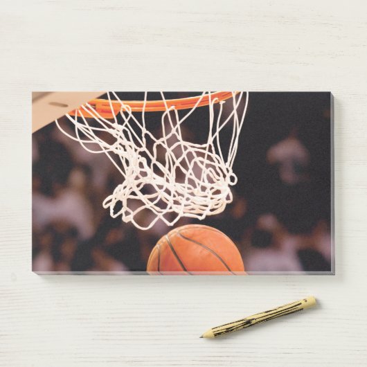 Basketball Scoring Post-it® Notes (Op bureau)