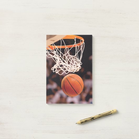 Basketball Scoring Post-it® Notes (Op bureau)