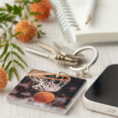 Basketball Scoring Sleutelhanger (Voorkant Rechts)