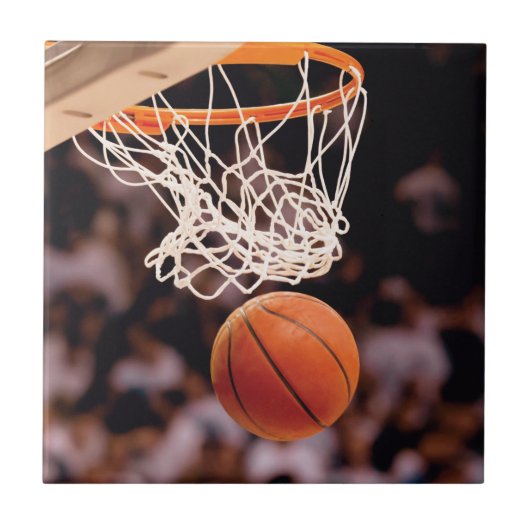 Basketball Scoring Tegeltje (Voorkant)