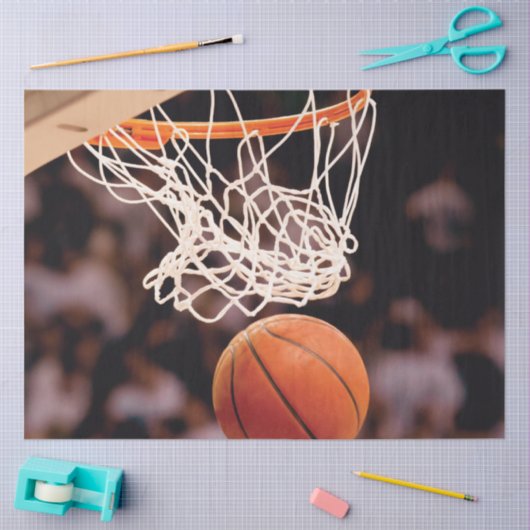 Basketball Scoring Tissuepapier (Craft)