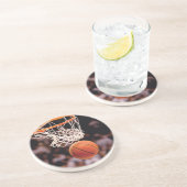 Basketball Scoring Zandsteen Onderzetter (Zijkant)