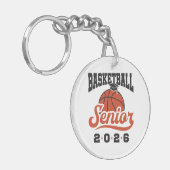 Basketball Senior 2026 Sleutelhanger (Voorkant Links)