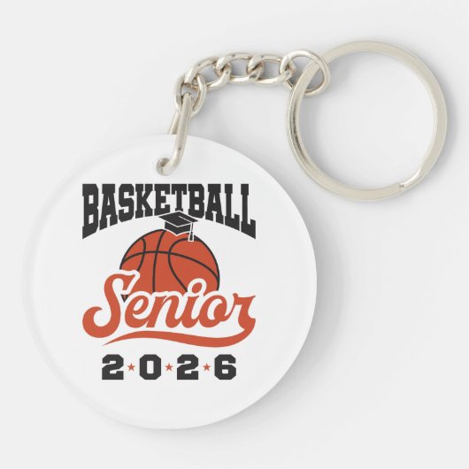Basketball Senior 2026 Sleutelhanger (Achterkant)