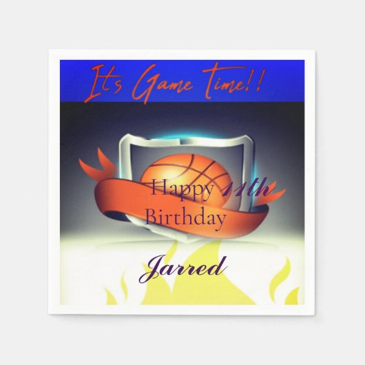  Basketball Servet (Voorkant)